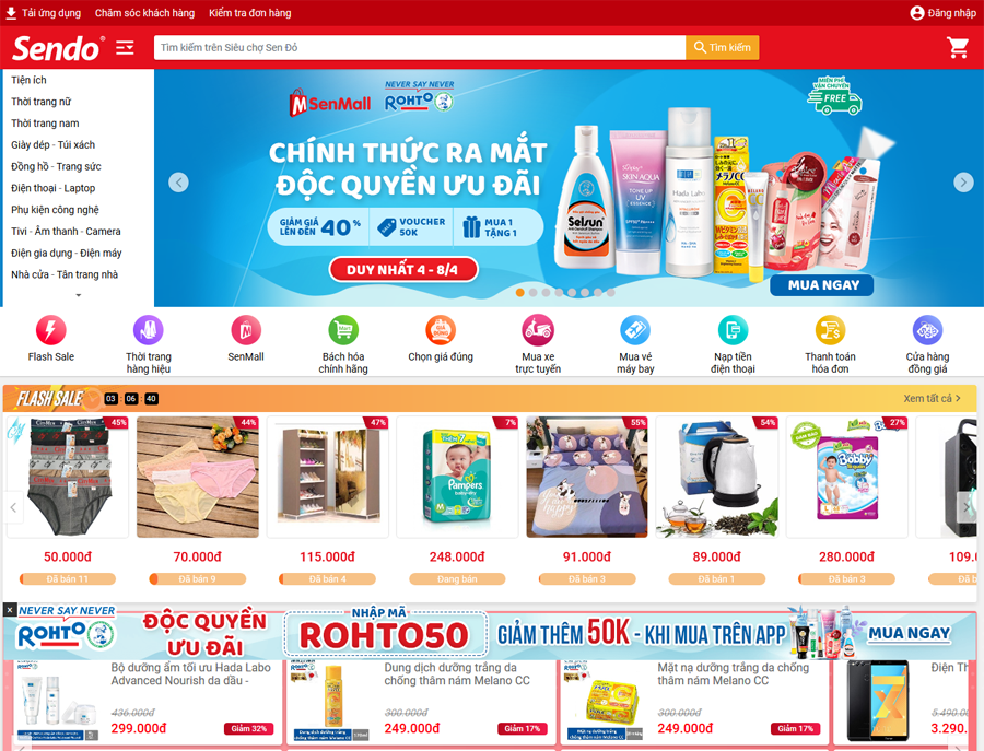 Cập nhật những trang web bán hàng online lớn nhất Việt Nam năm 2020